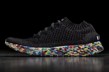 Nobull Knit Runner Men's Running Shoes Black | Australia (CU5796)
